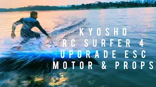 Super Awesome Kyosho RC Surfer 4 Upgraded Brushless Motor Esc & Props RC Crawler Extreme