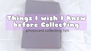 🌷How to start a photocard collection | kpop tips