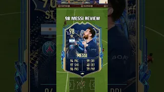 98 TOTS Messi Review in FIFA 23 #shorts #short