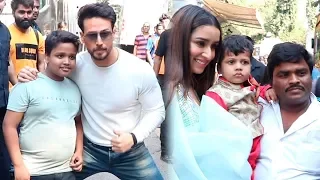 Tiger Shroff & Shraddha Kapoor Having Fun With CUTE Kids On The Sets Of Dance+ Ahead Of Baaghi 3