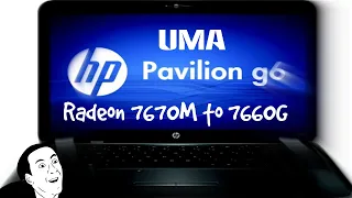 Как и почему перевёл ноутбук в UMA режим. 🔧Ремонт HP Pavilion g6 2026sr
