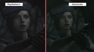 Resident Evil: PS4 vs. GameCube Graphics Comparison