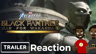 Marvel's Avengers: War for Wakanda - Story Trailer Reaction | DREAD DADS PODCAST