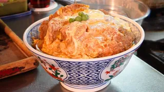 Giant Pork Cutlet Bowl! Japanese Katsudon & Soba Noodle Restaurant | Kadohei