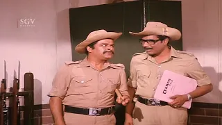 Constable N S Rao and Umesh Comedy Scene | Pralayanthaka  Kannada Movie