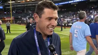 Former Rangers favorite Ian Kinsler on the team's first World Series title: "They set the standard."