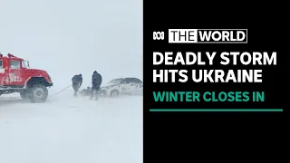 Deadly snowstorms batter Ukraine as Russia conflict's second winter nears | The World