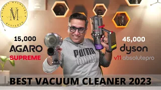 Best Vacuum Cleaner in India 2023 🔥 45000 vs 15000 🔥 Dyson vs Agaro ⚡ Best Vacuum Cleaner 2023