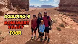 TOURING MONUMENT VALLEY WITH GOULDING'S NAVAJO GUIDED TOUR!