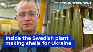 The factory working 24/7 to make shells for Ukraine