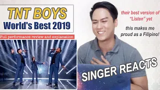 TNT Boys Got a 99/100 Score in World’s Best 2019 | SINGER REACTS