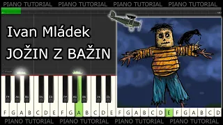 Ivan Mládek - Jožin z bažin (piano tutorial / jak hrát)