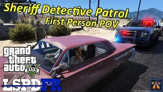 Blaine County Sheriff Detective First Person POV Patrol | GTA 5 LSPDFR Episode 317