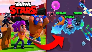 JUGUÉ con MÁS TRÍOS de las ANIMACIONES *MÁS FAMOSAS* de BRAWL STARS 🥇