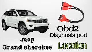 Jeep Grand cherokee  obd2,obd port location,getway.