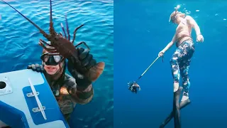 TOP 8 SHOTS! Best Spearfishing Moments Compilation