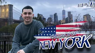 Chegamos nos EUA 🇺🇸 | voo de Miami pra NYC, nosso hotel e primeiro dia na cidade