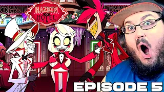 HAZBIN HOTEL "Dad Beat Dad" // S1: Official Full Episode 5 #HazbinHotel REACTION!!!