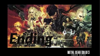 Metal Gear Solid 3: Snake Eater - Gameplay Stealth Walkthrough FULL GAME -  (No Commentary) - Ending