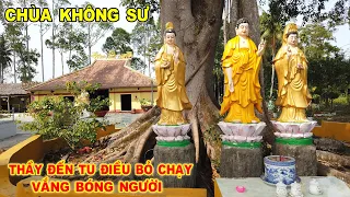 Ngôi Chùa Không Sư vắng bóng người nhiều Sư Thầy Đến Tu Phải Bỏ Chạy trong đêm