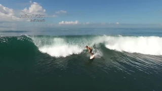 Julian Wilson surfing in Bail - Drone view!