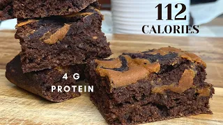 Brownies No Sugar No Flour No Oil | Low Calorie High Protein Desserts