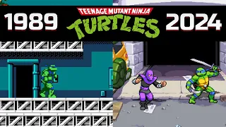 Эволюция игр Черепашки Ниндзя 1989-2024 / Turtles games evolution 1989-2024 / TMNT