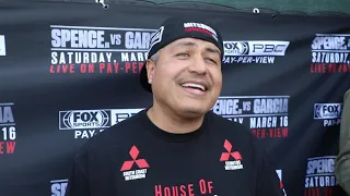 ROBERT GARCIA SPEAKS BRUTALLY HONEST ON MIKEY GARCIA vs ERROL SPENCE JR