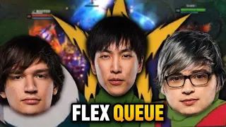 THE MOST FAMOUS TRIO PLAY FLEX QUEUE