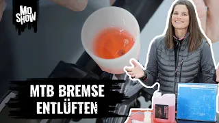 Ist bei euch die Luft raus?! 👀 MTB Bremsen entlüften Shimano, Magura und SRAM | MO Show