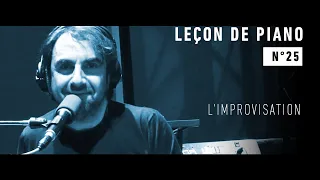 Leçon de piano n°25 : L'improvisation