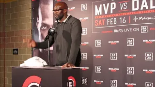 Cheick Kongo calls out Ryan Bader at the Bellator 216 Post Fight Press Conference