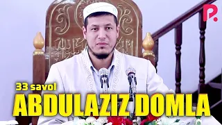 33 savol - Abdulaziz domla  Qarindosh urug'chilik , Muammolardan chiqish yo'li (1-qism)