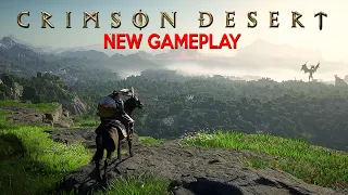 CRIMSON DESERT New Gameplay | Most Ambitious OPEN WORLD SINGLE PLAYER - Gamescom 2023 4K 60 FPS