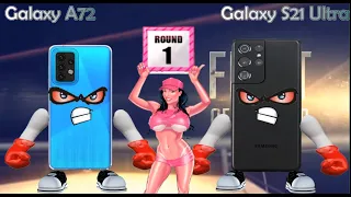 Galaxy A72 vs Galaxy S21 Ultra Tournament Fighting 2021