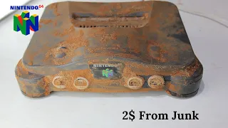 Repair the original Nintendo64 - Vintage Console full restoration