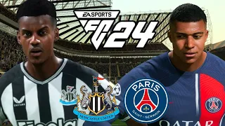 Newcastle United vs PSG | FULL MATCH | EA FC 24
