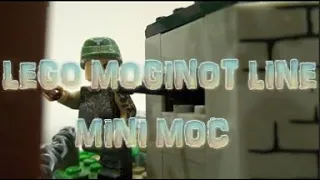 Lego WW2 Mini MOC-Maginot Line