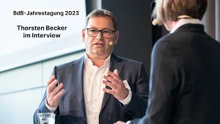 BdB-Jahrestagung 2023 | Interview Thorsten Becker