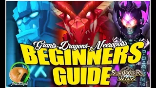 SUMMONERS WAR : Beginners Guide to Dungeons (Giants, Dragons, Necropolis) B10