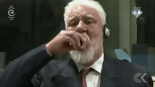 War criminal Slobodan Praljak dies after taking poison in court