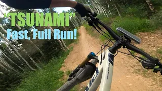 TSUNAMI! Deer Valley Bike Park's Big Jump Line! Park City, Utah!