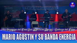 Mario Agustin y su Banda Energia  en la Fiesta del Club San Lorenzo de Breayoj   20 08 23