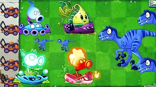 Plants vs zombies 2 Arena: All VINE Plants Power-Up Vs Jurassic Marsh