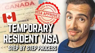 How To Apply for Temporary Resident Visa Inside Canada 🛂 IMM 5257 Form, Visa Stamp & TRV Application