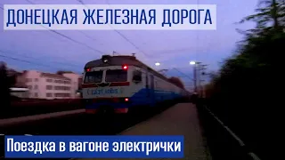 В тамбуре вагона | Звук разгона электрички | Motor car ED2T | Sounds of electric train acceration