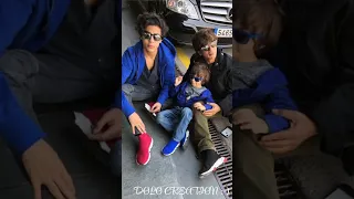 SHAHRUKH KHAN with his Son ARYAN KHAN Cute Pictures🥰❤️ | Jhoome jo Pathan Song Status | #shorts #srk