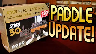 NEW FIRMWARE for Atari 50th Anniversary Flashback Gold from AtGames