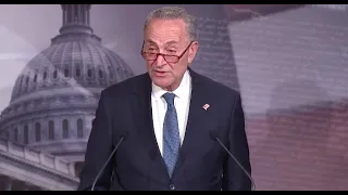 Watch live: Schumer holds news conference outlining requests for Trump's Senate impeachment trial