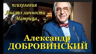 Александр #ДОБРОВИНСКИЙ - Анализ личности / Матрица